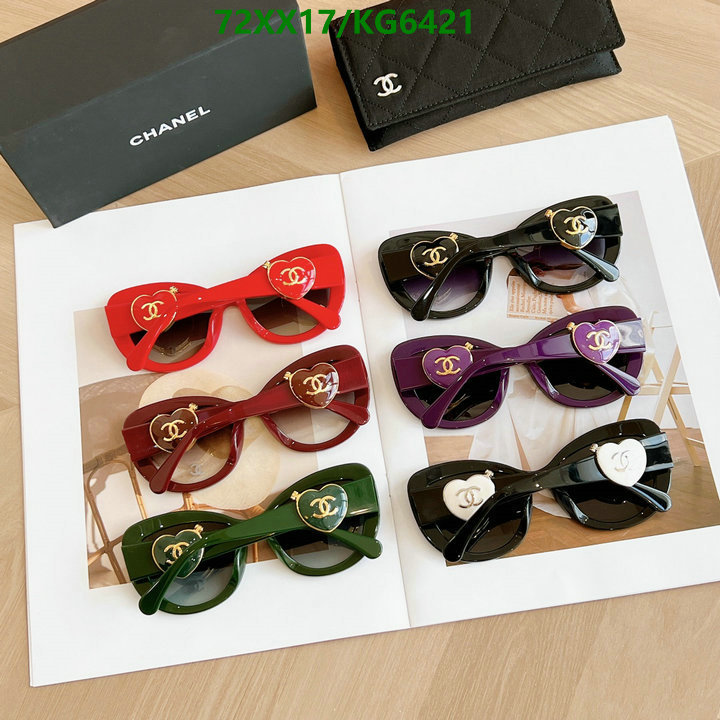 Chanel-Glasses Code: KG6421 $: 72USD