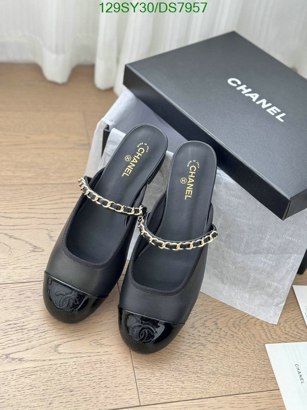 Chanel-Women Shoes Code: DS7957 $: 129USD