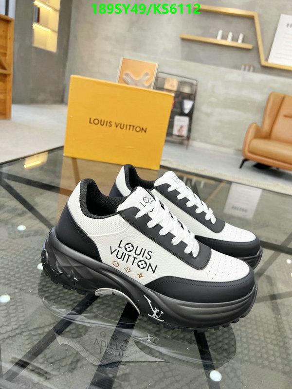 LV-Men shoes Code: KS6112 $: 189USD