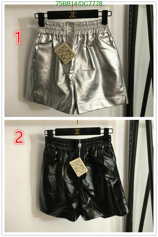 Loewe-Clothing Code: DC7778 $: 75USD