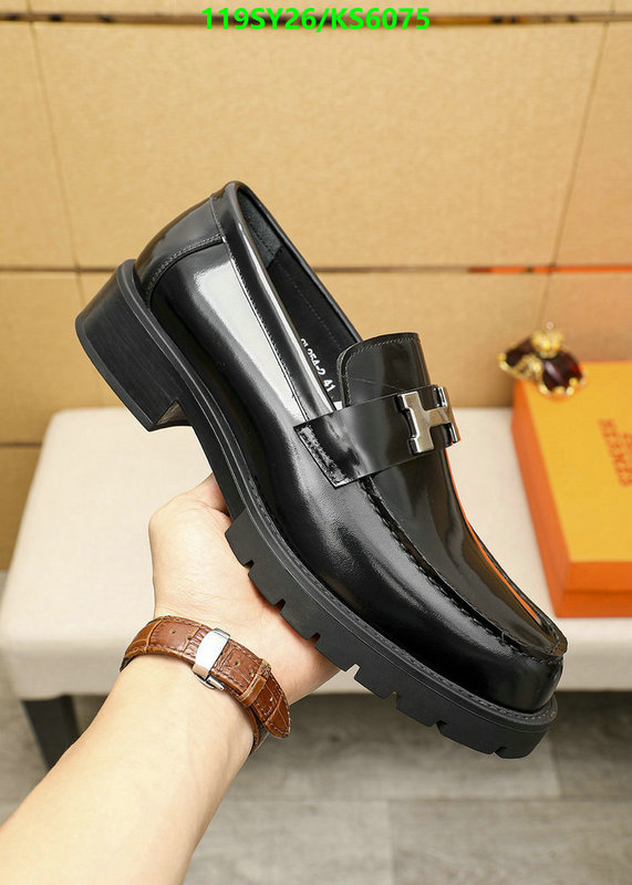 Hermes-Men shoes Code: KS6075 $: 119USD