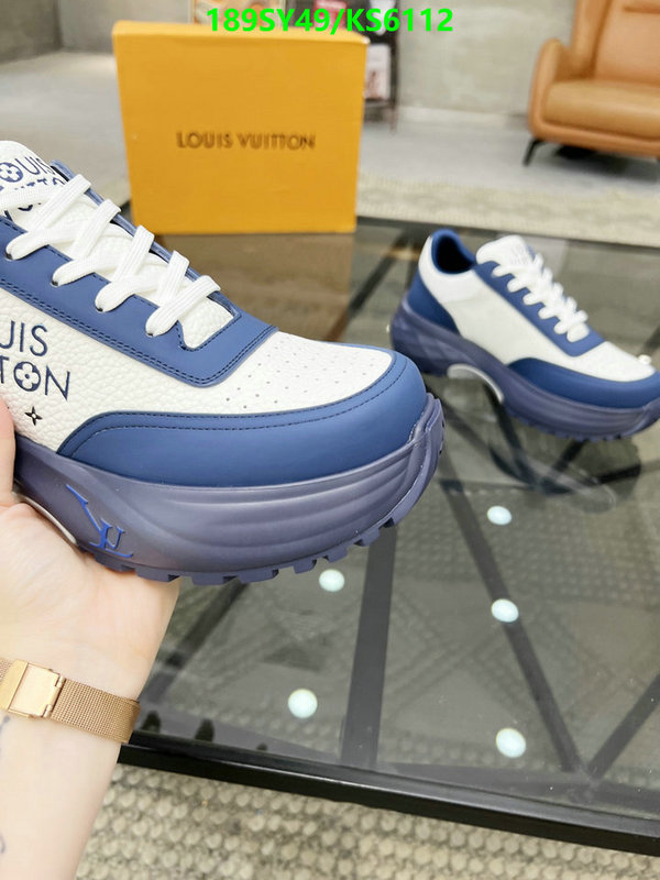 LV-Men shoes Code: KS6112 $: 189USD