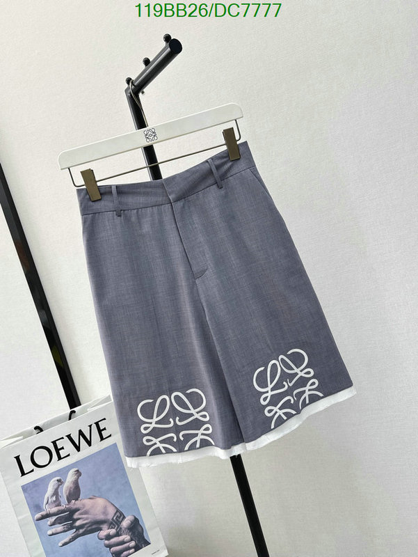 Loewe-Clothing Code: DC7777 $: 119USD