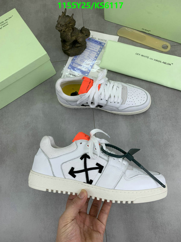 Off-White-Men shoes Code: KS6117 $: 115USD