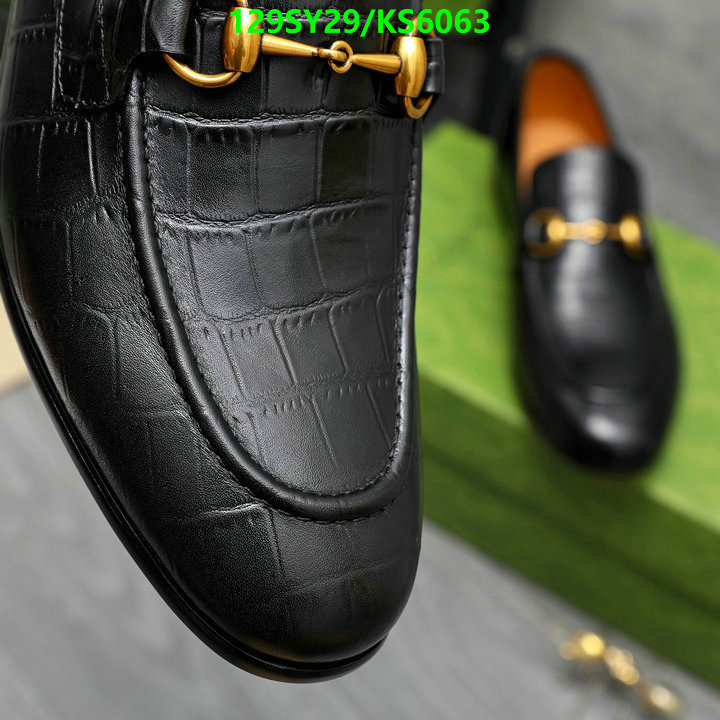 Gucci-Men shoes Code: KS6063 $: 129USD