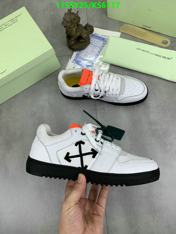 Off-White-Men shoes Code: KS6117 $: 115USD