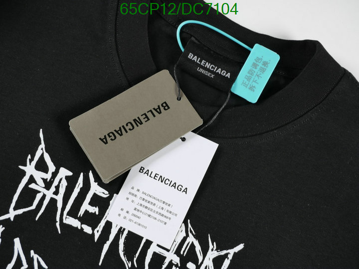 Balenciaga-Clothing Code: DC7104 $: 65USD