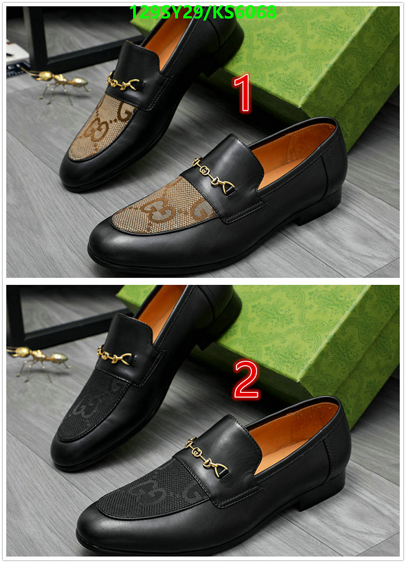 Gucci-Men shoes Code: KS6068 $: 129USD