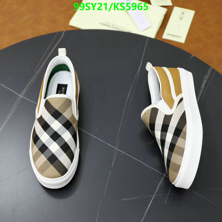 Burberry-Men shoes Code: KS5965 $: 99USD