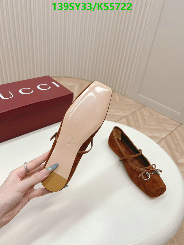 Gucci-Women Shoes Code: KS5722 $: 139USD