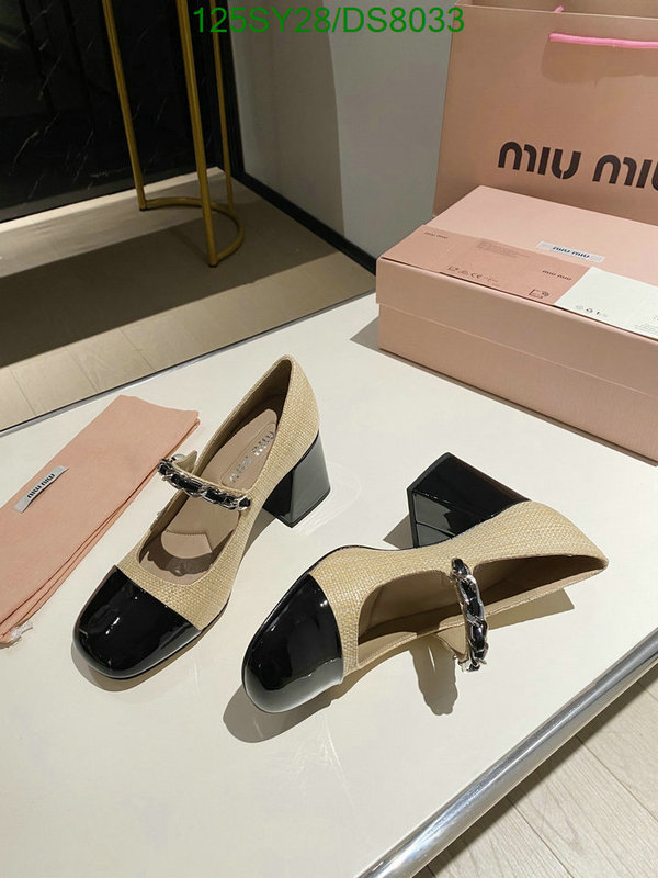 Miu Miu-Women Shoes Code: DS8033 $: 125USD