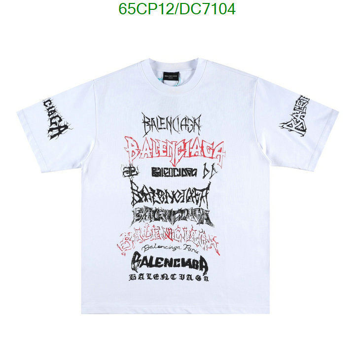 Balenciaga-Clothing Code: DC7104 $: 65USD