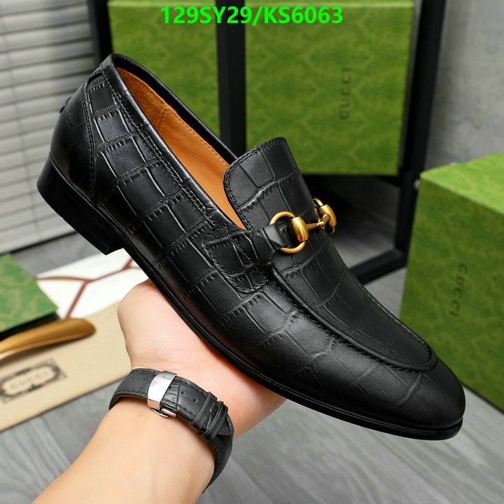 Gucci-Men shoes Code: KS6063 $: 129USD