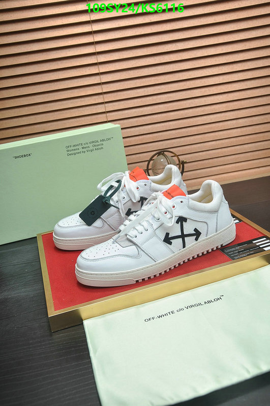 Off-White-Men shoes Code: KS6116 $: 109USD