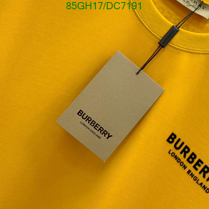 Burberry-Clothing Code: DC7191 $: 85USD