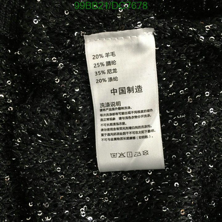 Chanel-Clothing Code: DC7678 $: 99USD