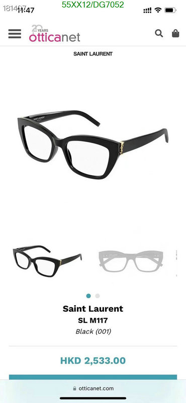 YSL-Glasses Code: DG7052 $: 55USD