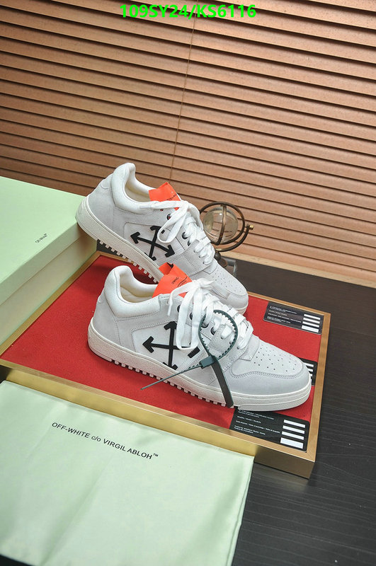 Off-White-Men shoes Code: KS6116 $: 109USD