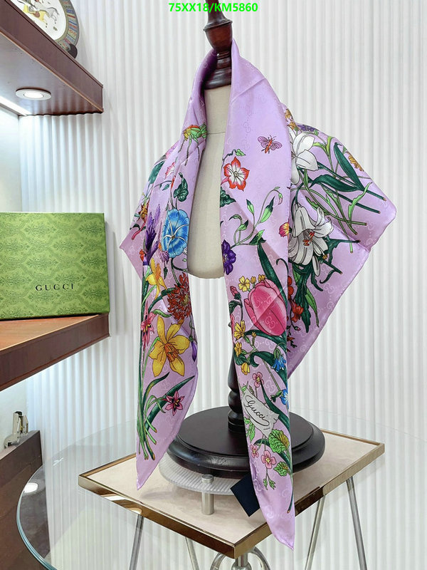 Gucci-Scarf Code: KM5860 $: 75USD