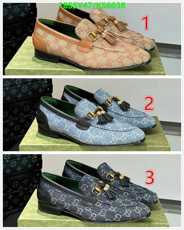 Gucci-Men shoes Code: KS6038 $: 185USD