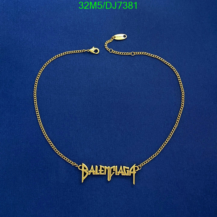 Balenciaga-Jewelry Code: DJ7381 $: 32USD