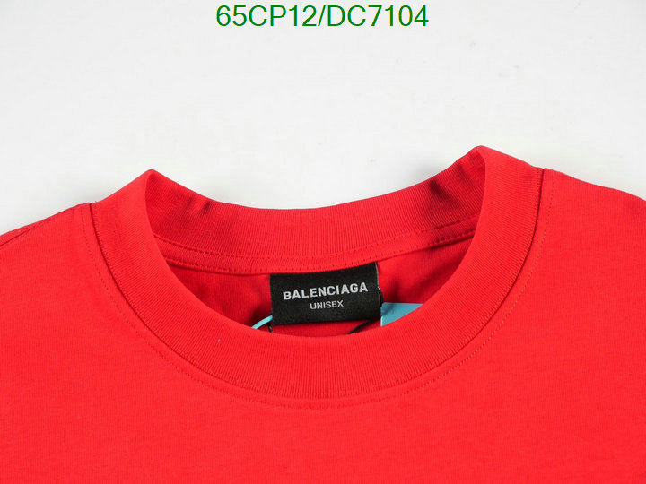 Balenciaga-Clothing Code: DC7104 $: 65USD