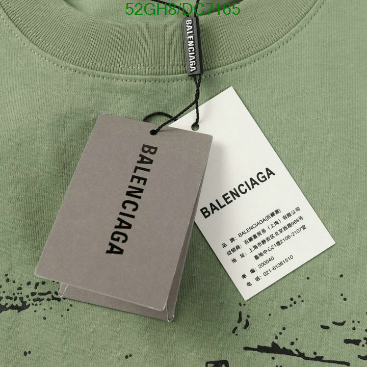 Balenciaga-Clothing Code: DC7165 $: 52USD