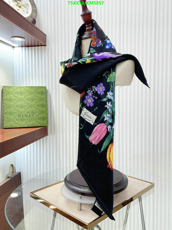 Gucci-Scarf Code: KM5857 $: 75USD
