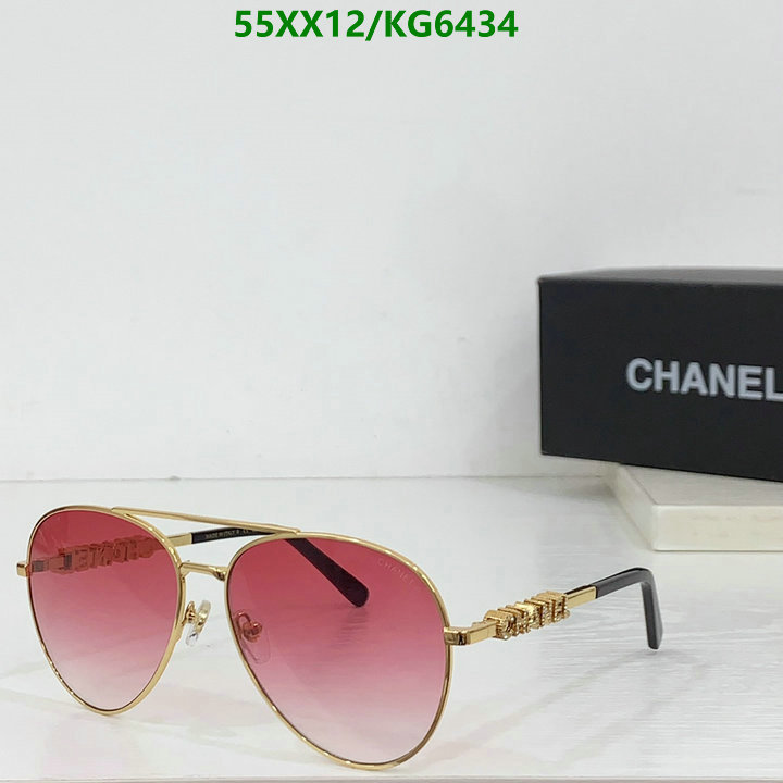 Chanel-Glasses Code: KG6434 $: 55USD