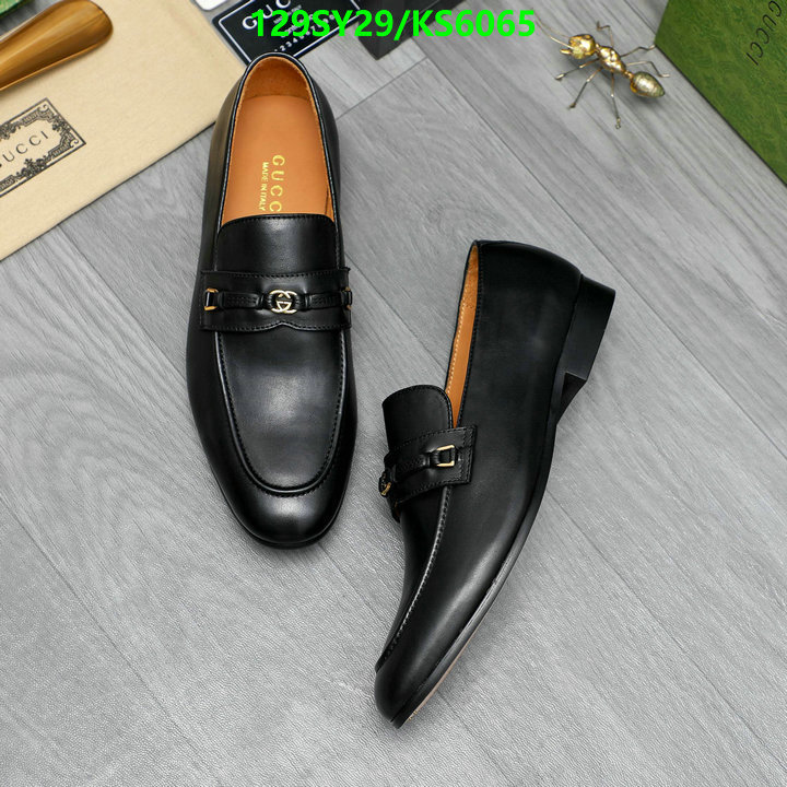 Gucci-Men shoes Code: KS6065 $: 129USD