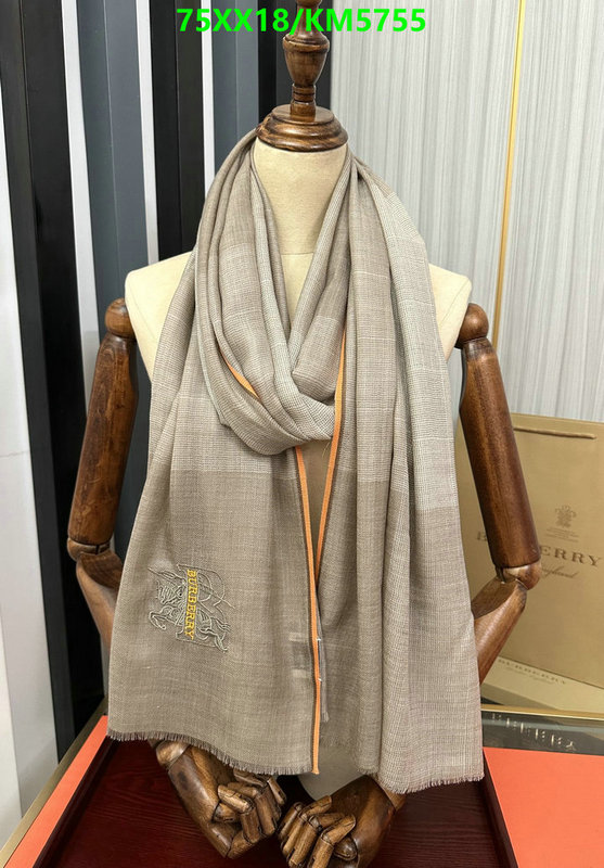 Burberry-Scarf Code: KM5755 $: 75USD