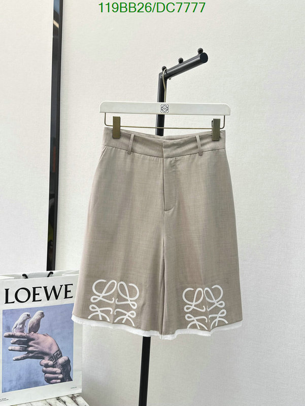 Loewe-Clothing Code: DC7777 $: 119USD