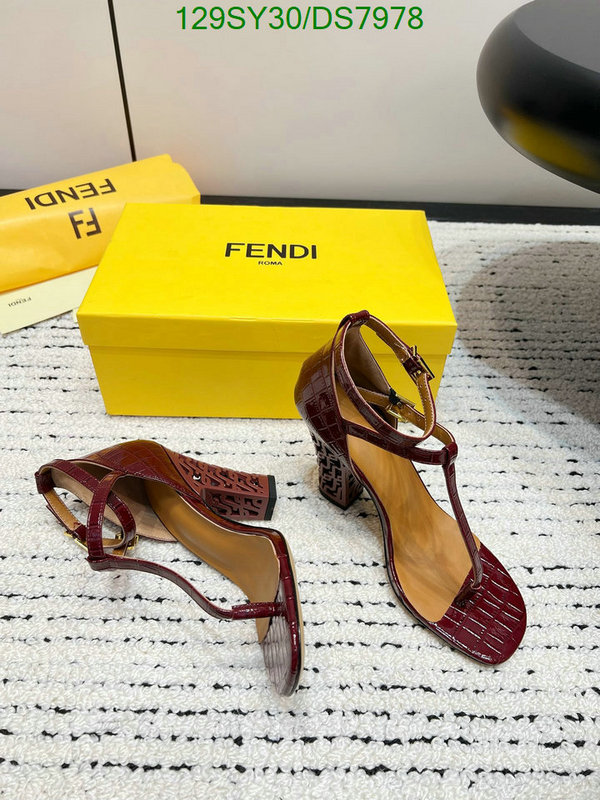 Fendi-Women Shoes Code: DS7978 $: 129USD