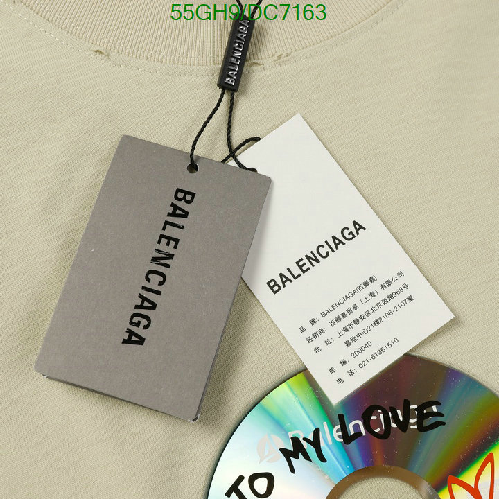 Balenciaga-Clothing Code: DC7163 $: 55USD