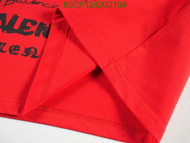 Balenciaga-Clothing Code: DC7104 $: 65USD