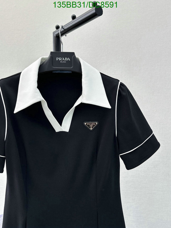 Prada-Clothing Code: DC8591 $: 135USD