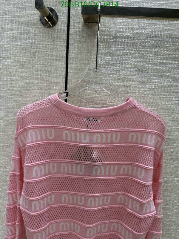 MIUMIU-Clothing Code: DC7814 $: 79USD