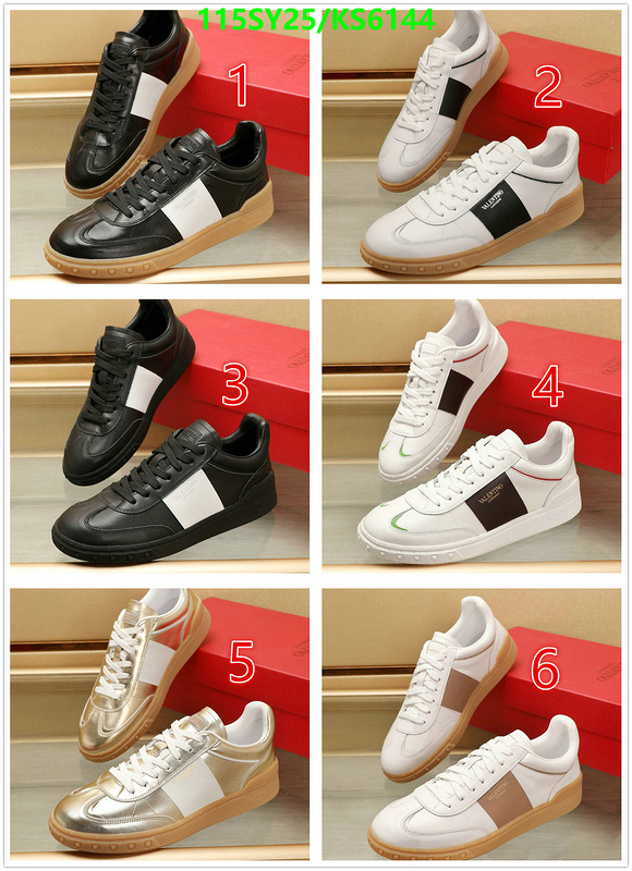 Valentino-Men shoes Code: KS6144 $: 115USD