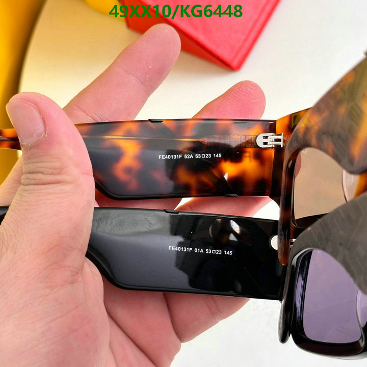 Fendi-Glasses Code: KG6448 $: 49USD