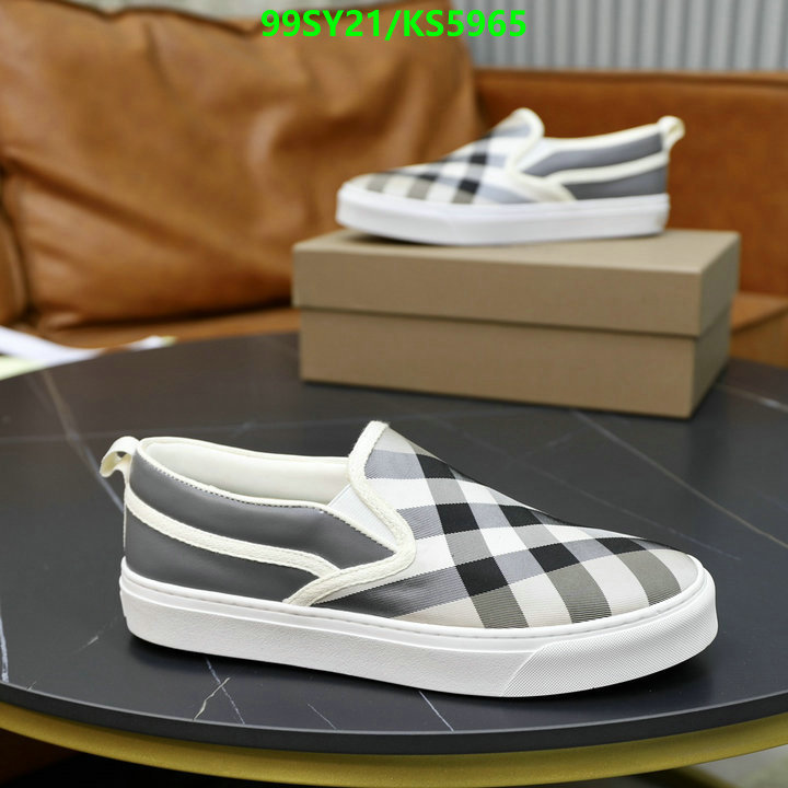 Burberry-Men shoes Code: KS5965 $: 99USD