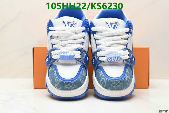 LV-Men shoes Code: KS6230 $: 105USD