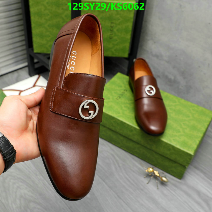 Gucci-Men shoes Code: KS6062 $: 129USD