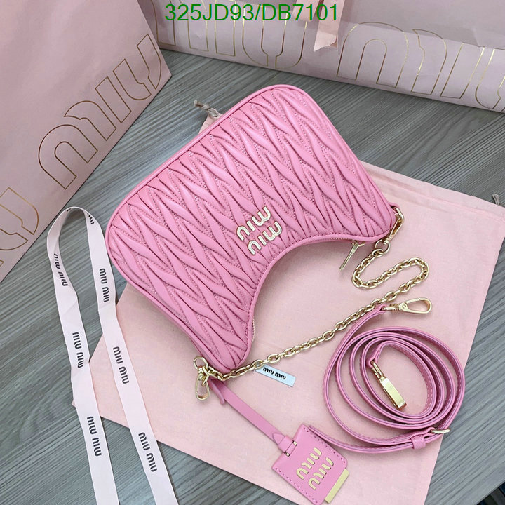 Miu Miu-Bag-Mirror Quality Code: DB7101 $: 325USD