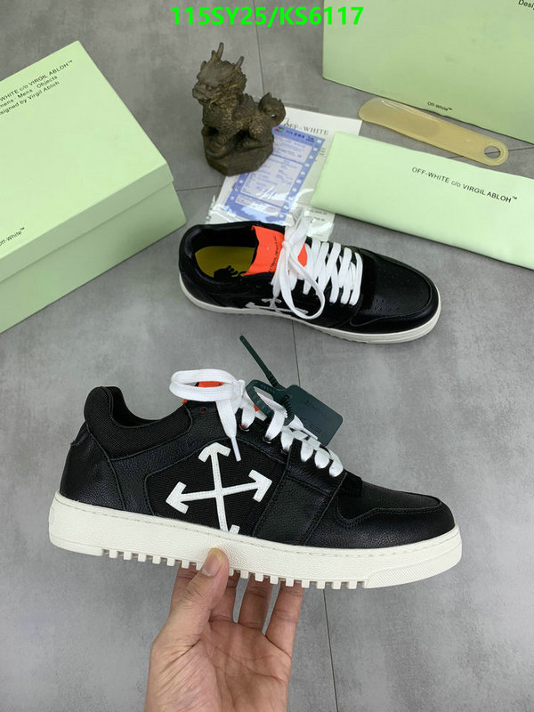 Off-White-Men shoes Code: KS6117 $: 115USD