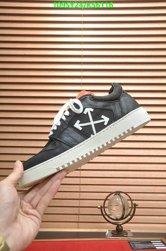 Off-White-Men shoes Code: KS6116 $: 109USD