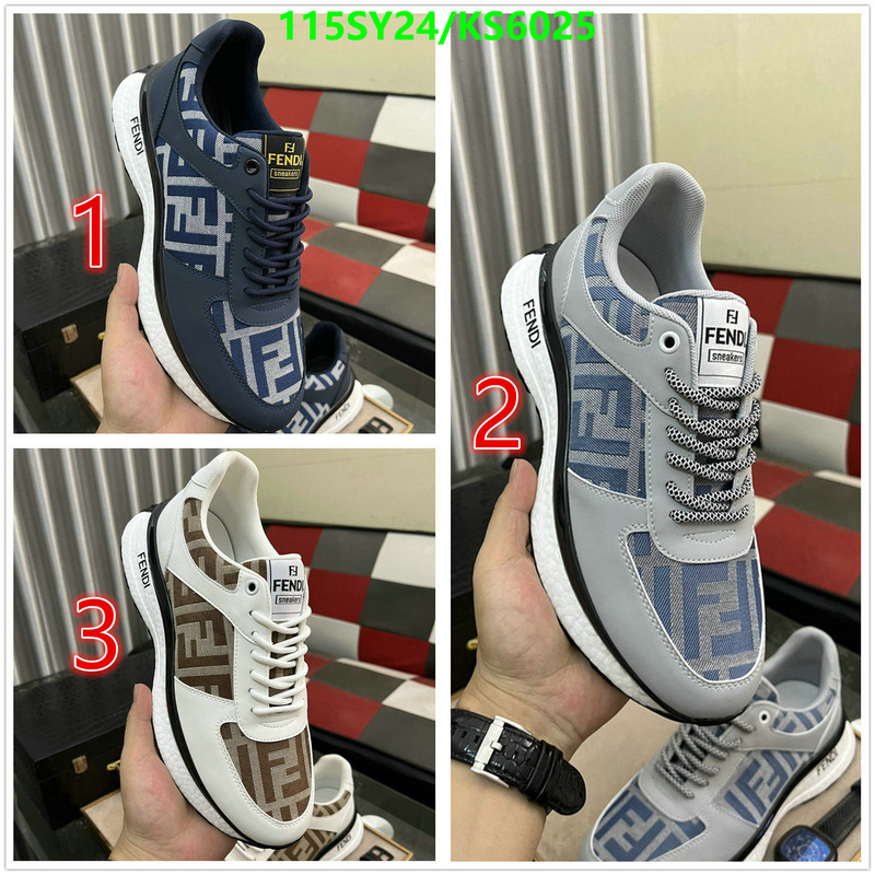 Fendi-Men shoes Code: KS6025 $: 115USD