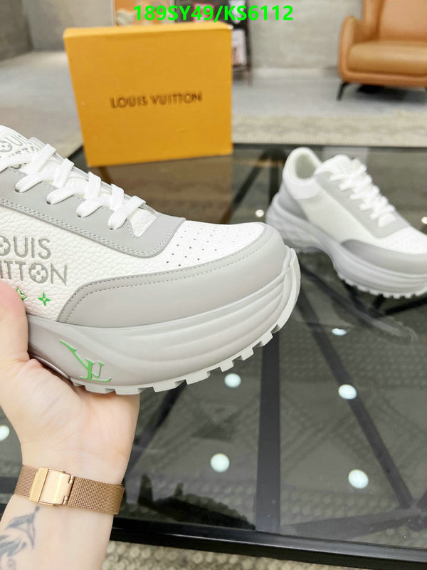 LV-Men shoes Code: KS6112 $: 189USD