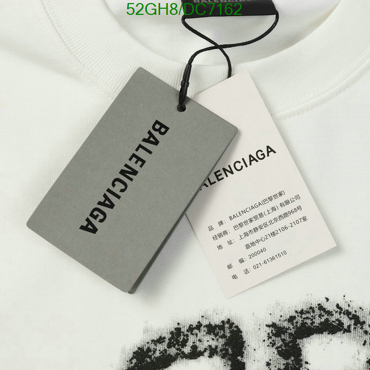 Balenciaga-Clothing Code: DC7162 $: 52USD