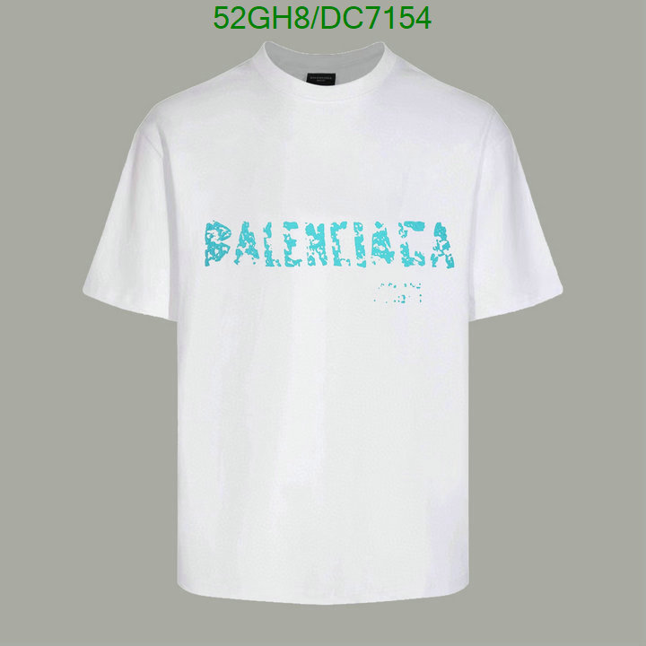 Balenciaga-Clothing Code: DC7154 $: 52USD