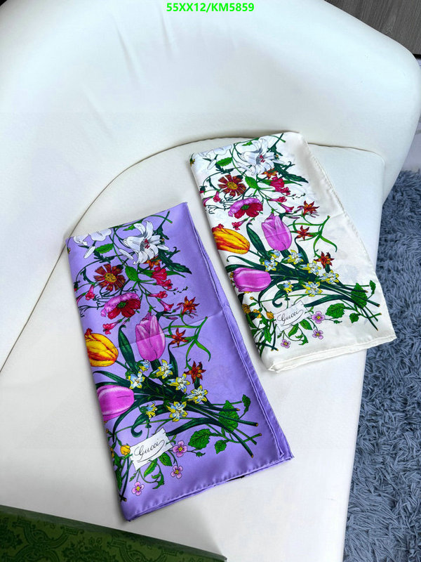 Gucci-Scarf Code: KM5859 $: 55USD